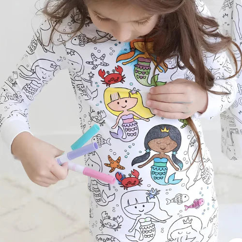 CozyKidsPJs - Children's Pajamas with Coloring